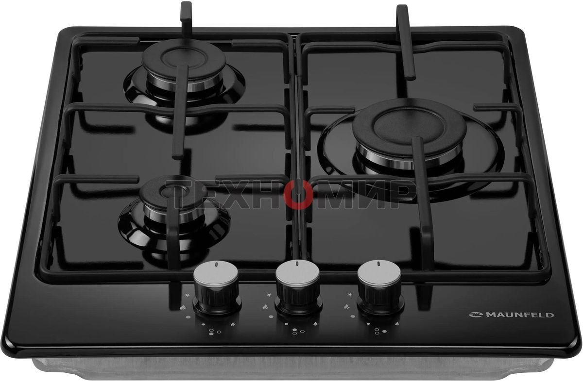 Газовая варочная панель Maunfeld EGHE.43.3STS-EB