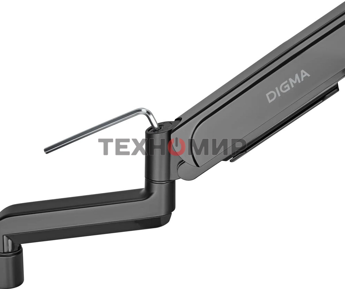 Кронштейн для мониторов ЖК Digma D-MM201 черный 17