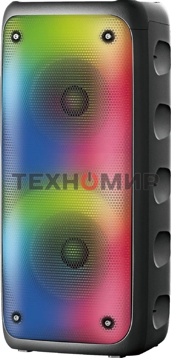 Минисистема Hyundai H-MC1230 черный 40Вт FM USB BT micro SD