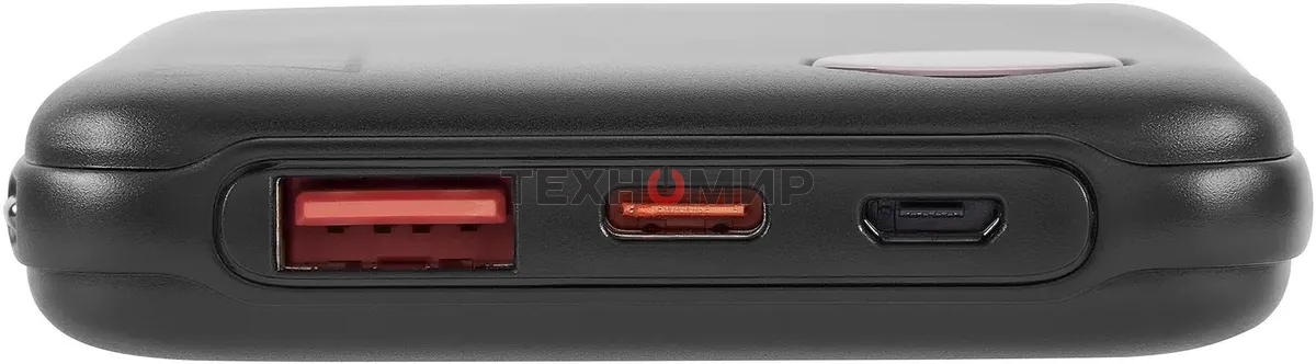 Портативный аккумулятор Digma DGPF10B 10000mAh QC3.0/PD3.0 22.5W 3A USB-A/USB-C черный