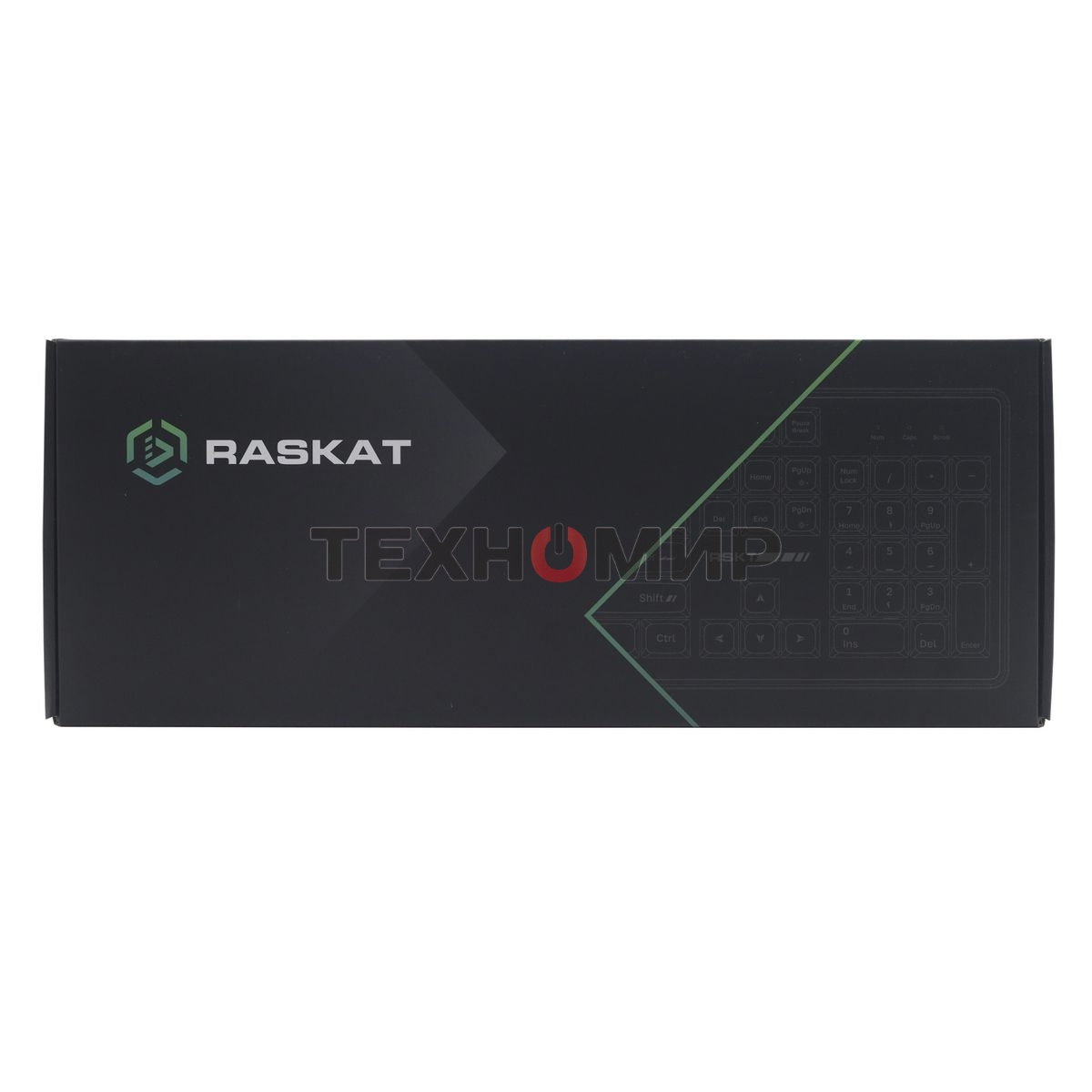 Клавиатура Raskat KG002 проводная, USB Type-A, чёрный