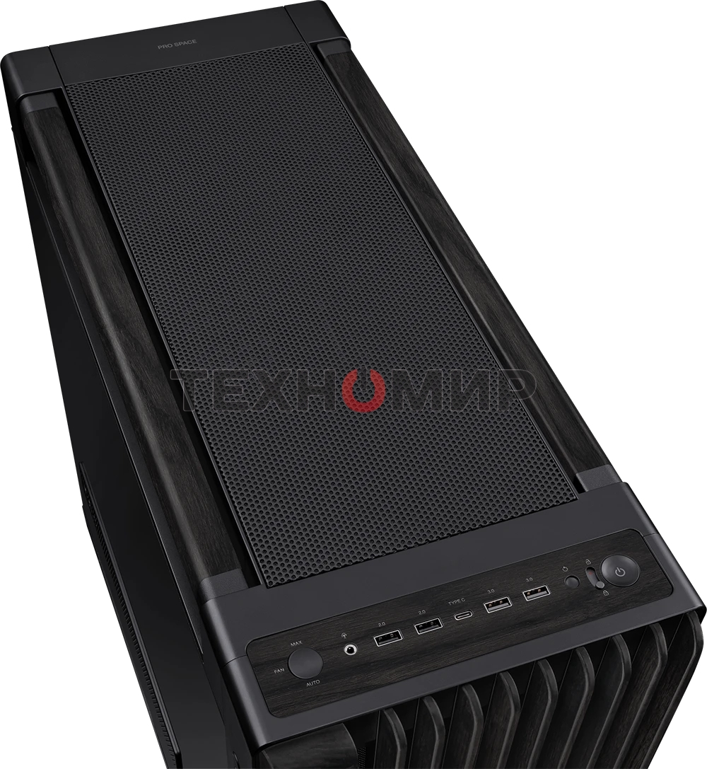 Компьютерный корпус ASUS PROART PA602 WOOD TG PWM черный