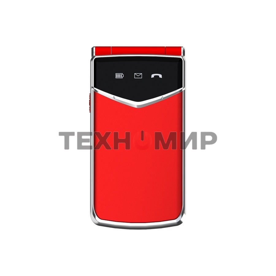 Мобильный телефон Maxvi E11 красный/серебристый