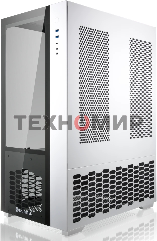Компьютерный корпус Raijintek PAEAN PREMIUM белый 0R20B00209, Aluminum, ATX/MICRO ATX/MINI-ITX, USB 3.0x2, Type Cx1, HD Audiox1