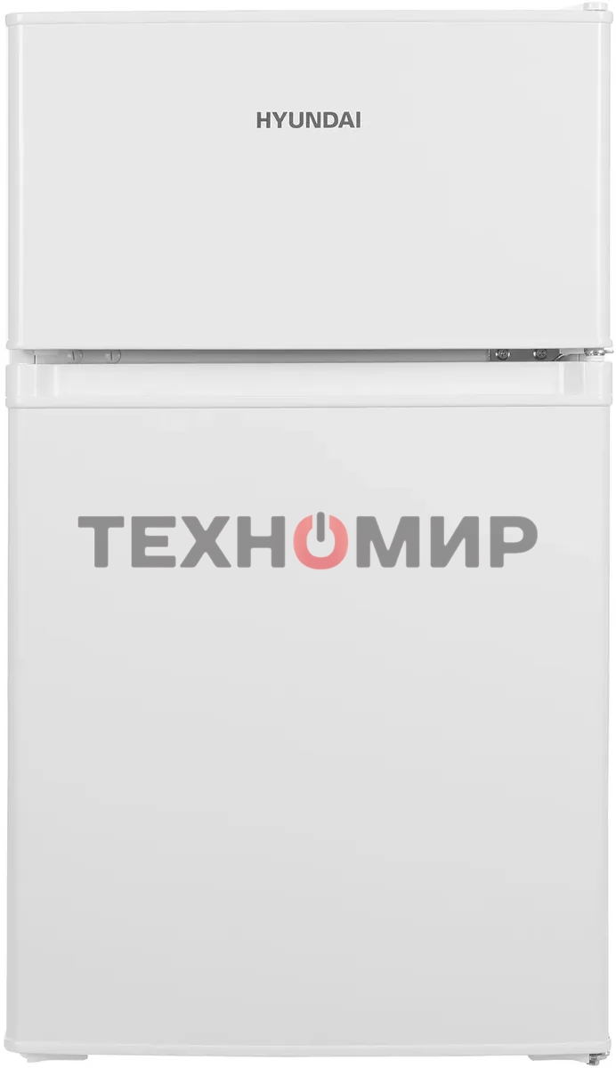 Холодильник Hyundai CT10021H белый двухкамерный 60/25л морозилка сверху, капельная система
