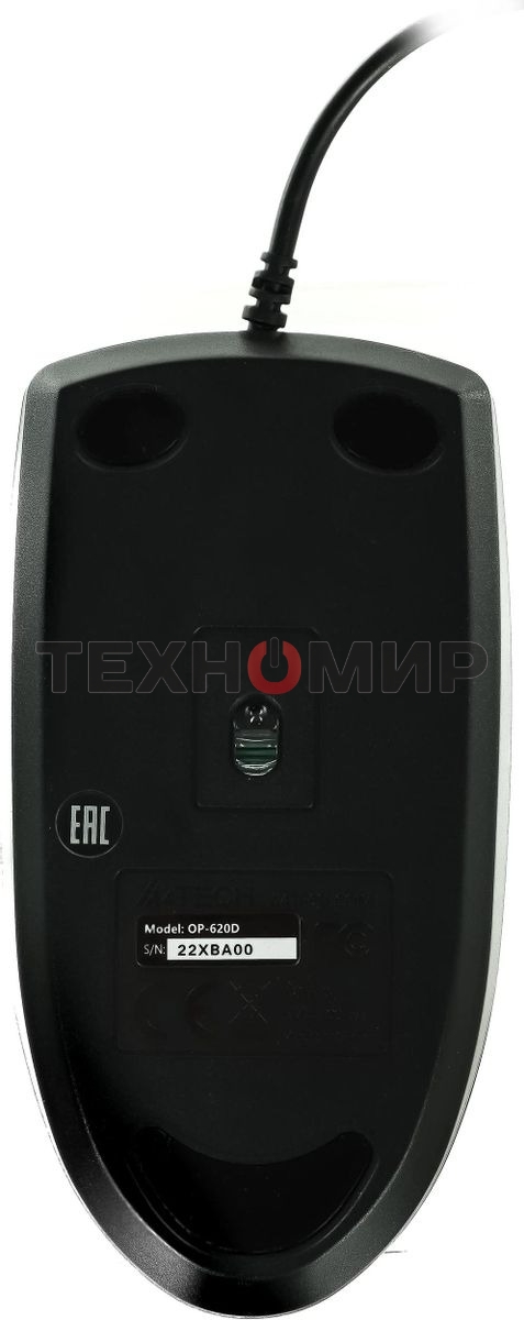 Комплект клавиатура+мышь A4Tech KR-8520D проводной, USB, 1200 DPI, чёрный