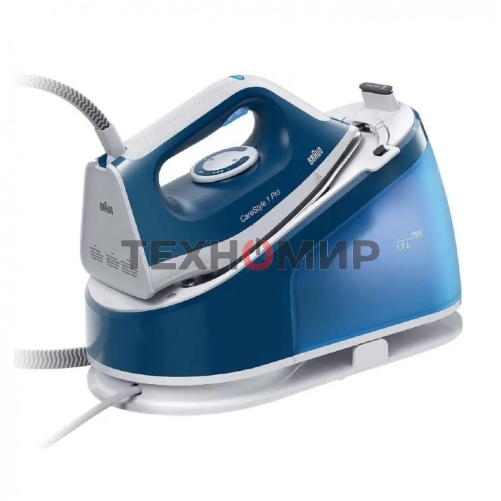 Парогенератор Braun CareStyle 1 Pro IS1512BL (0128807001) 2200 Вт, голубой/белый