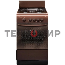 Плита газовая Gefest ПГ 3200-08 К36 коричневый, конфорок 4 шт, духовка 42 л, 50 см x 85 см x 53 см