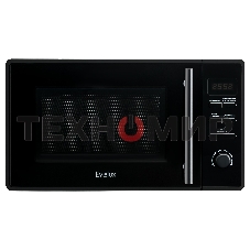 Микроволновая печь Evelux MW 203 B черный, 20 л, 700 Вт, переключатели - кнопки, поворотный механизм