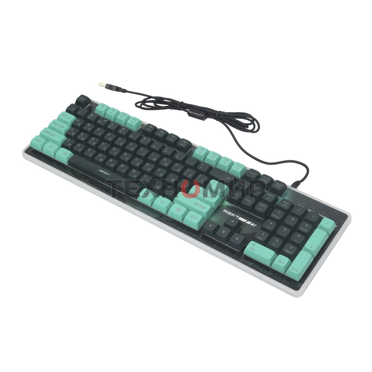 Клавиатура Raskat KG002 проводная, USB Type-A, чёрный