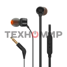 Наушники проводные JBL T110 черный