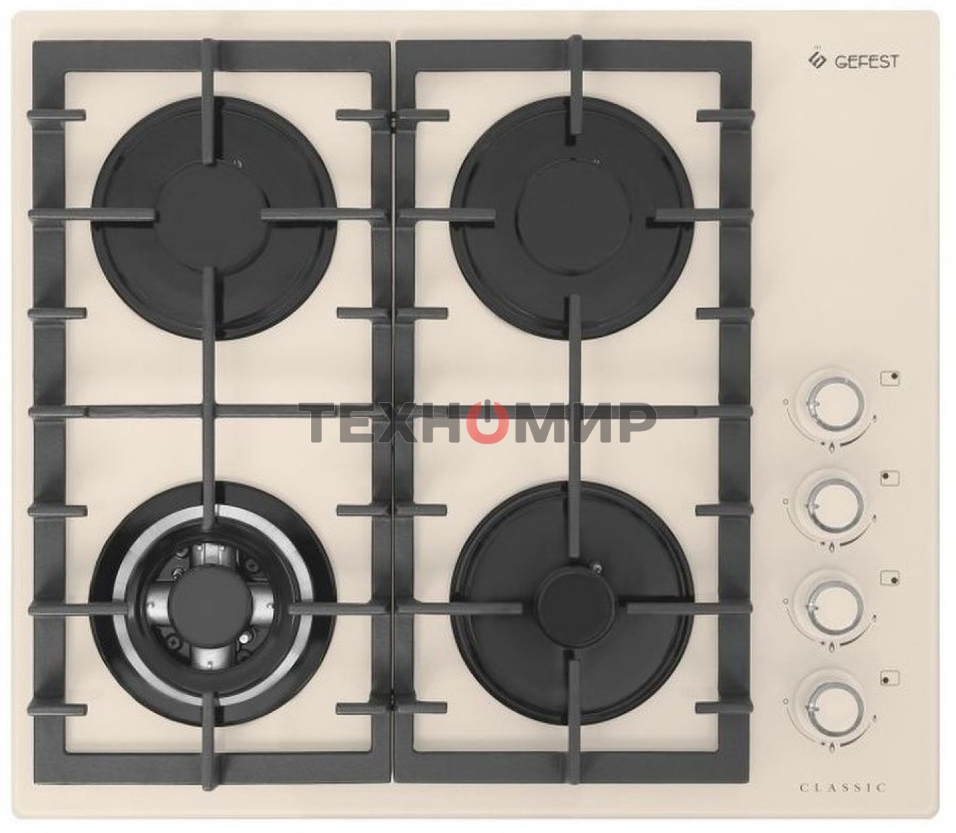 Газовая варочная панель Gefest СГ СВН 2230-01 В81 бежевый