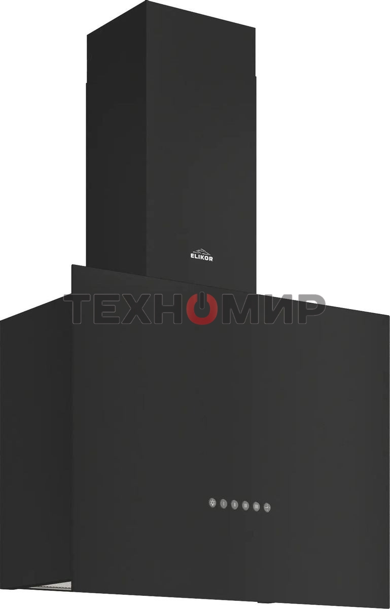 Вытяжка каминная Elikor Метеорит 60П-700-Э4Д черный, 60 см, 700 куб. м/ч, 52 дБ