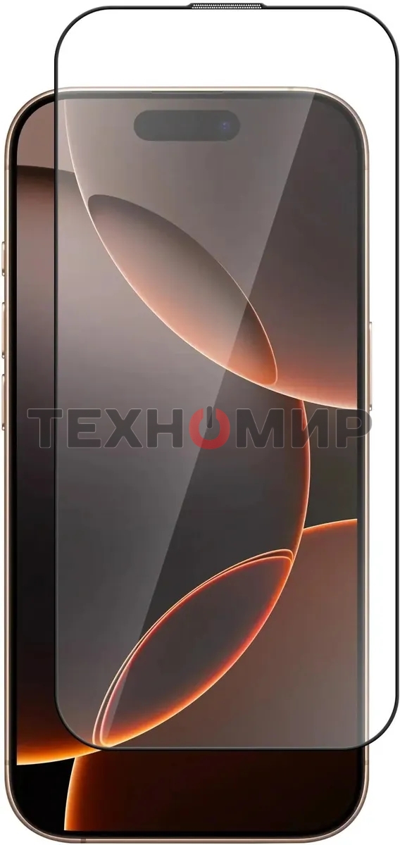 Защитное стекло для экрана BoraSCO прозрачный для Apple iPhone 16 Pro 2.5D антиблик