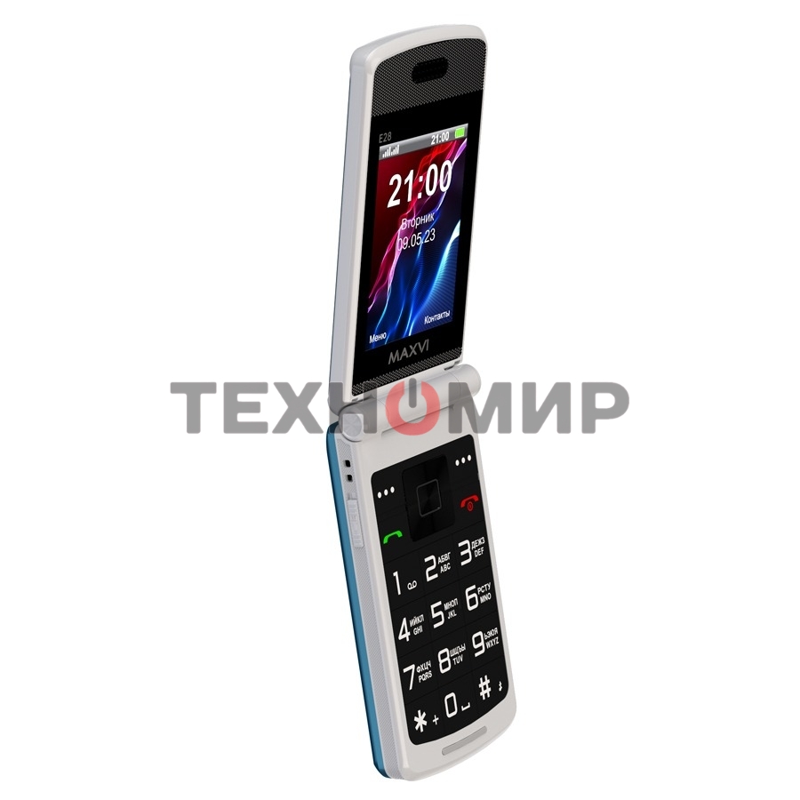 Мобильный телефон Maxvi E28 маренго
