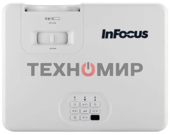 Лазерный проектор InFocus IN1006SL DLP, WXGA, 4500 lm, 3 500 000:1, 1.541.72:1, HDMI x2, VGA in x1, Composite video x1, RS232 x1, Audio in/out, VGA out x1, USB-A x1, 1х15w, 2,9 кг, белый