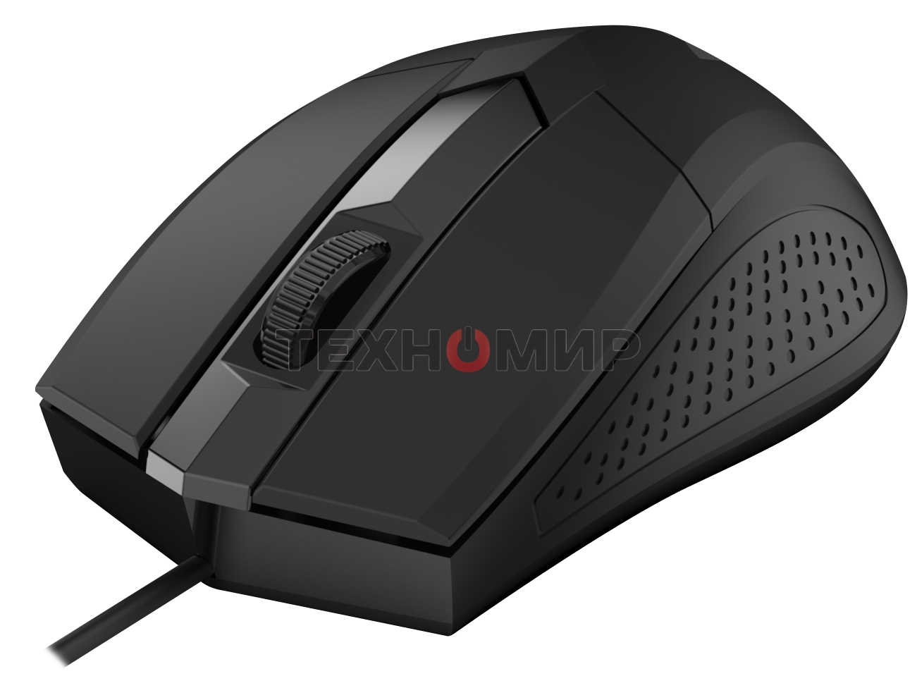 Мышь проводная Defender Optimum MB-270 черный, 1200 dpi, USB, кнопки - 3