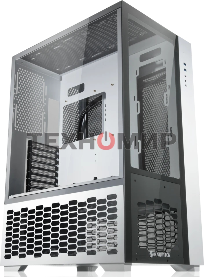 Компьютерный корпус Raijintek PAEAN PREMIUM белый 0R20B00209, Aluminum, ATX/MICRO ATX/MINI-ITX, USB 3.0x2, Type Cx1, HD Audiox1