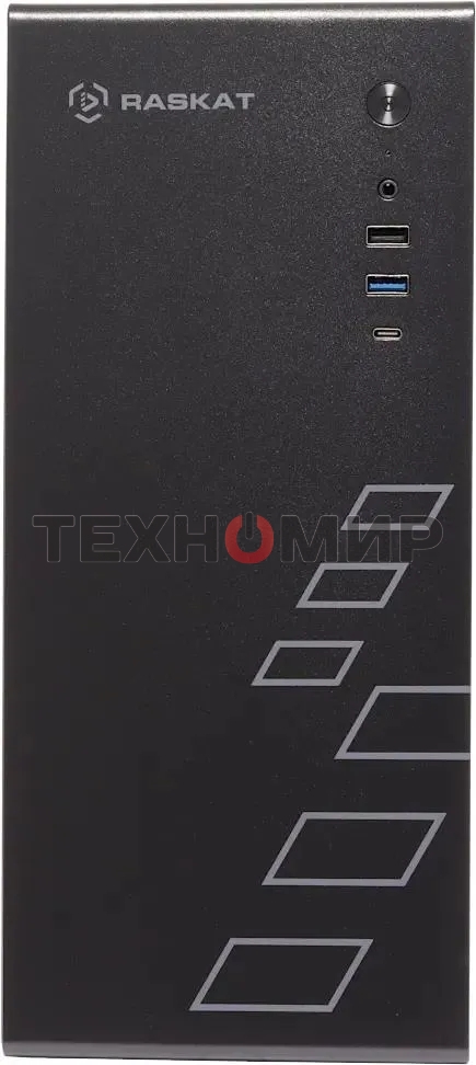 Компьютер Raskat Standart 500 (Intel Core i5 12400, RAM 16Gb, SSD NVMe 480Gb, no OS, kb+ms, черный)