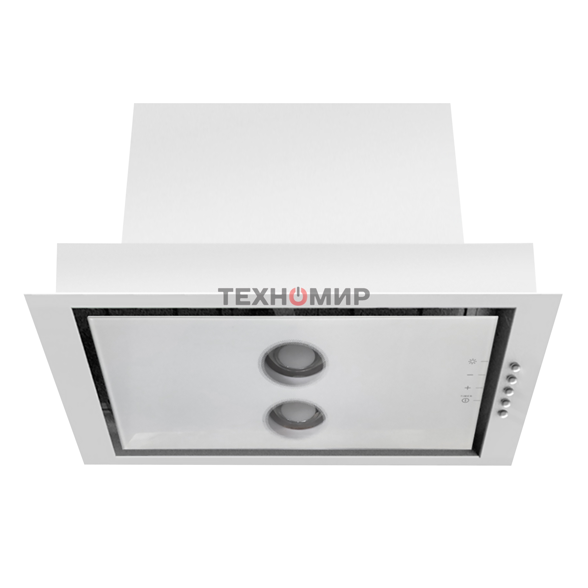 Вытяжка полновстраиваемая Gefest ВО 4603, белый, 52 см, 800 куб. м/ч, отвод/циркуляция, 78 дБ