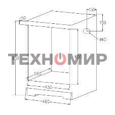 Духовой шкаф Weissgauff EOY 459 PDB