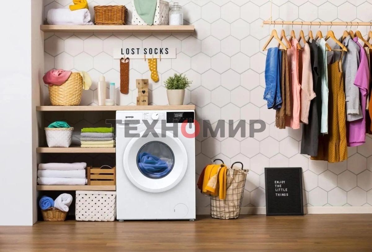 Стиральная машина Gorenje WNHPI84AS/R загр.фронтальная макс.:8кг белый