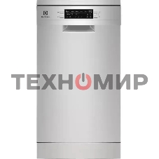 Посудомоечная машина Electrolux ESA63200SX, серебристый, 44.6 см, 10 компл., сушка конденсационная, 46 дБ, класс E