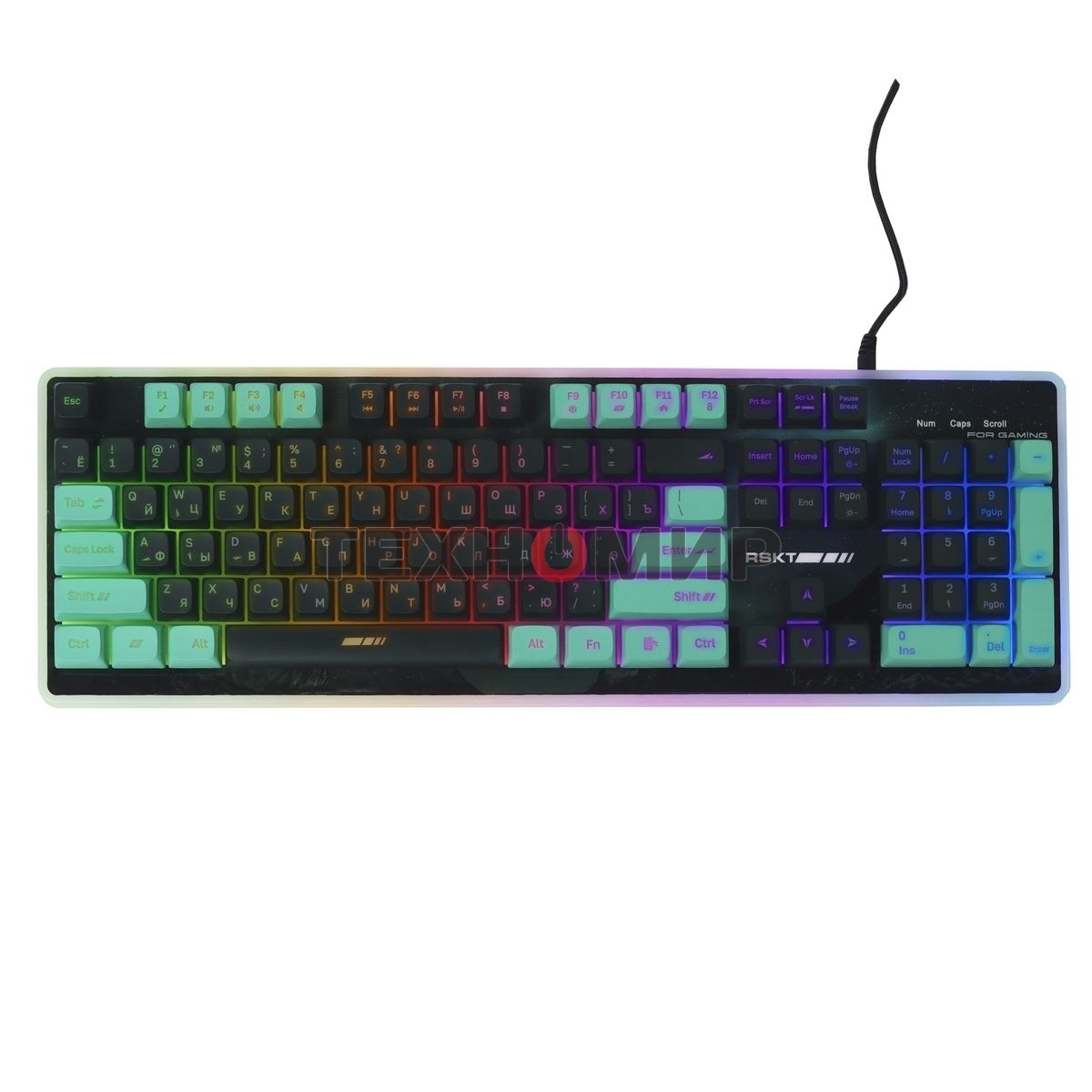 Клавиатура Raskat KG002 проводная, USB Type-A, чёрный