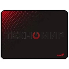 Коврик для мыши Genius G-Pad 230S. Нескользящая резиновая основа с микротекстурированной гладкой поверхностью. Размер: 230 x 2.5 x 190 мм. черный