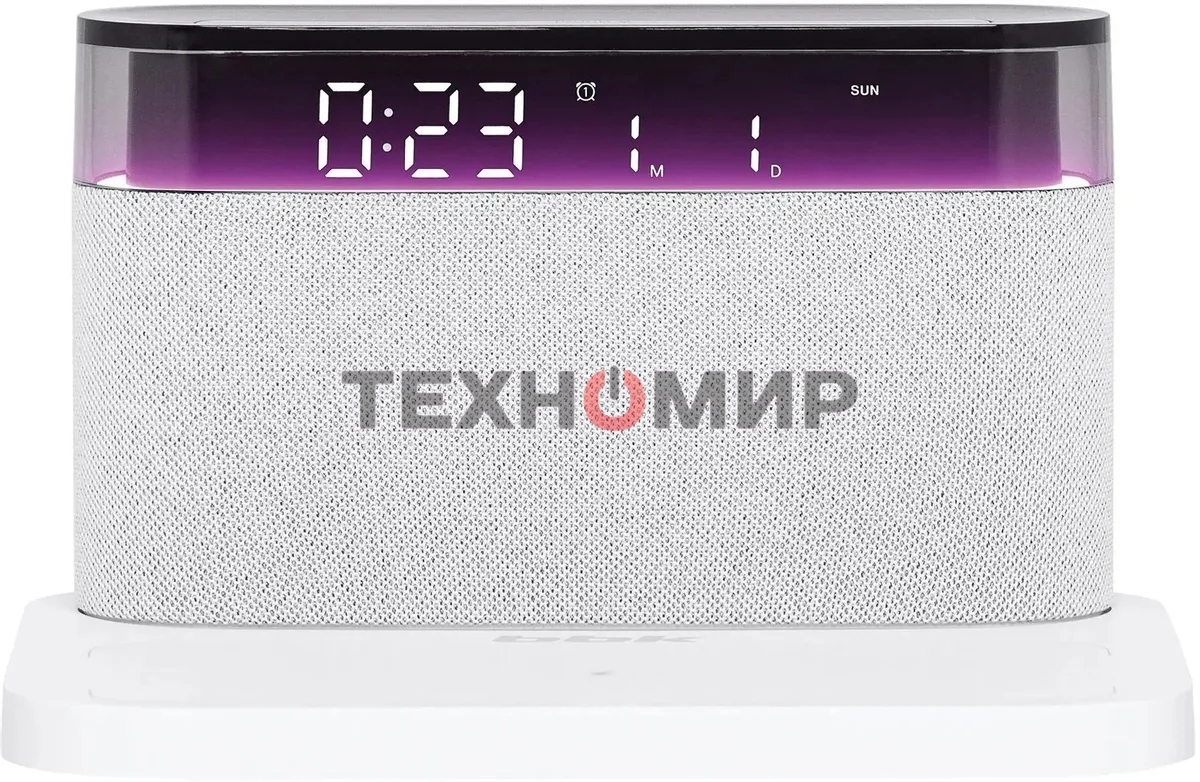 Портативная колонка BBK BTA2020 белый 5W 1.0 BT 10м 1200mAh