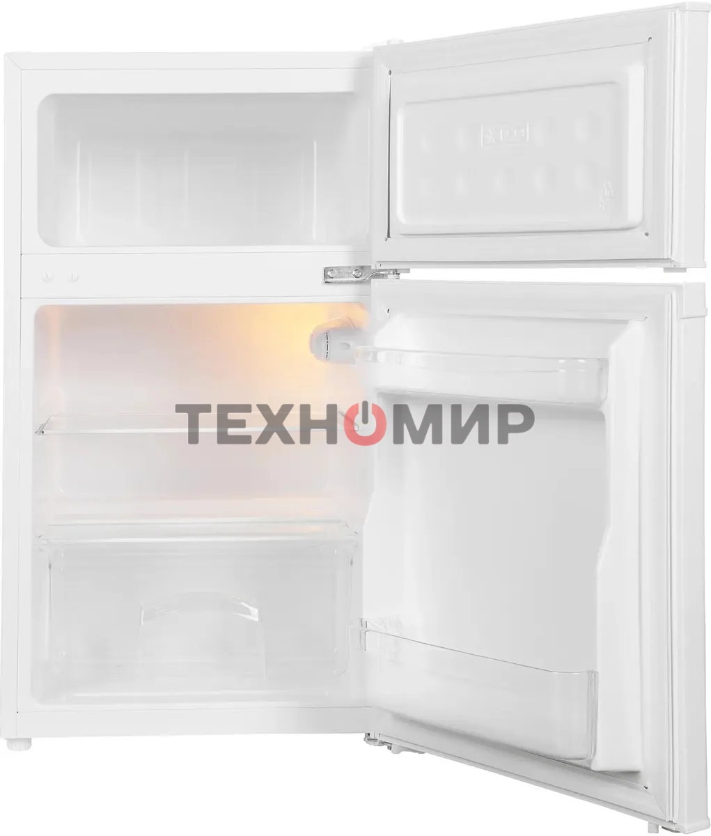 Холодильник Hyundai CT10021H белый двухкамерный 60/25л морозилка сверху, капельная система