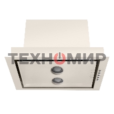 Вытяжка встраиваемая Gefest ВО 4603 В81 бежевая, 52 см, 800 куб. м/ч, 78 дБ