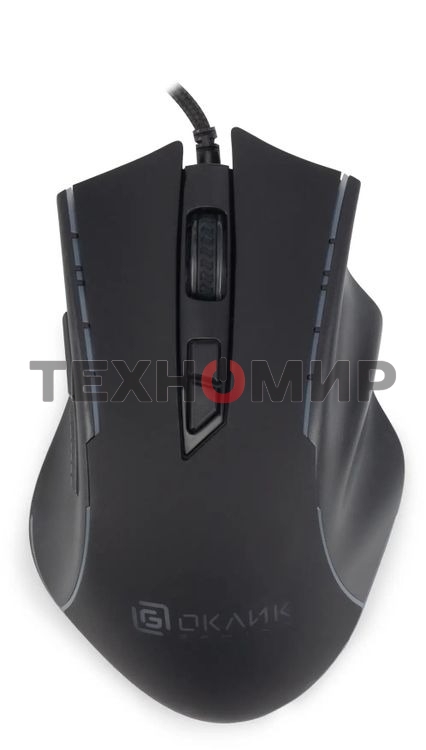 Комплект клавиатура + мышь Оклик GMNG 700GMK клав:черный мышь:черный USB Multimedia LED