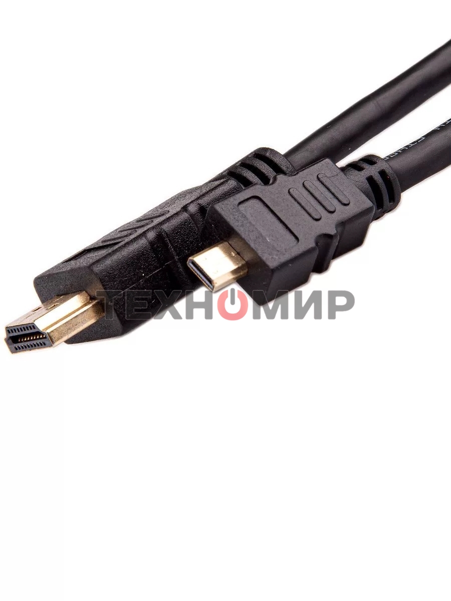 Кабель VCOM/TELECOM HDMI-19M -- MicroHDMI-19M ver 2.0+3D/Ethernet,1m Telecom TCG206-1M