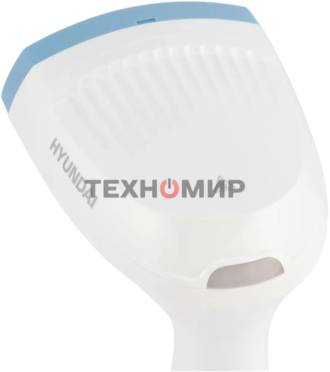 Отпариватель Hyundai H-HS02125 белый/голубой, 1650 Вт, 28 г/мин, 300 мл
