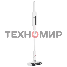 Пылесос вертикальный Deerma VC55 белый, питание от аккумулятора, 130 Вт, уборка сухая, пылесборник 0.3 л, работа от АКБ max 20 мин