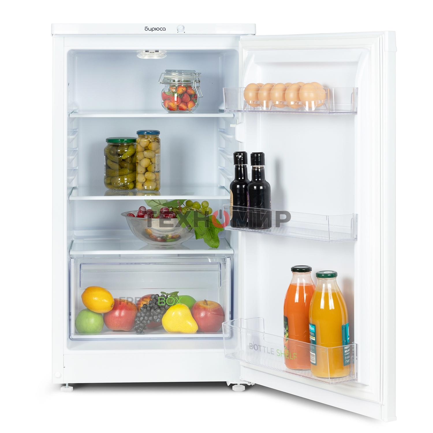 Холодильник Бирюса 409 белый однокамерный 115л