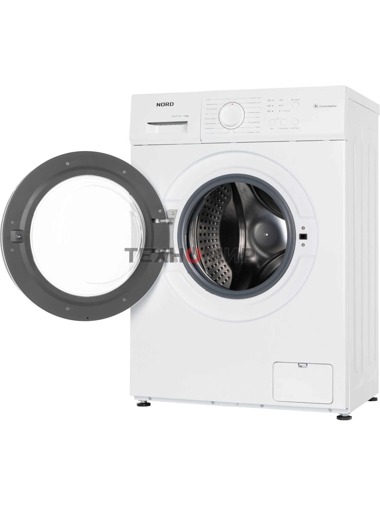 Стиральная машина NORD i-WS 712 W белый, загрузка фронтальная 7 кг, 1200 об/мин, класс: А+++
