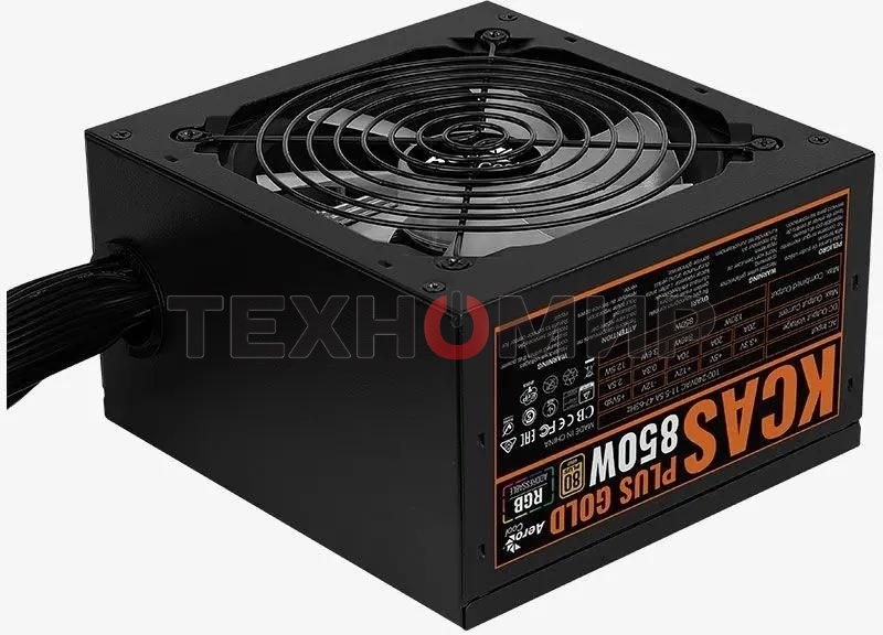 Блок питания Aerocool/Formula KCAS PLUS GOLD 850W (850W, ATX v2.4, APFC, Fan ARGB 12cm, 80+ Gold, Retail)