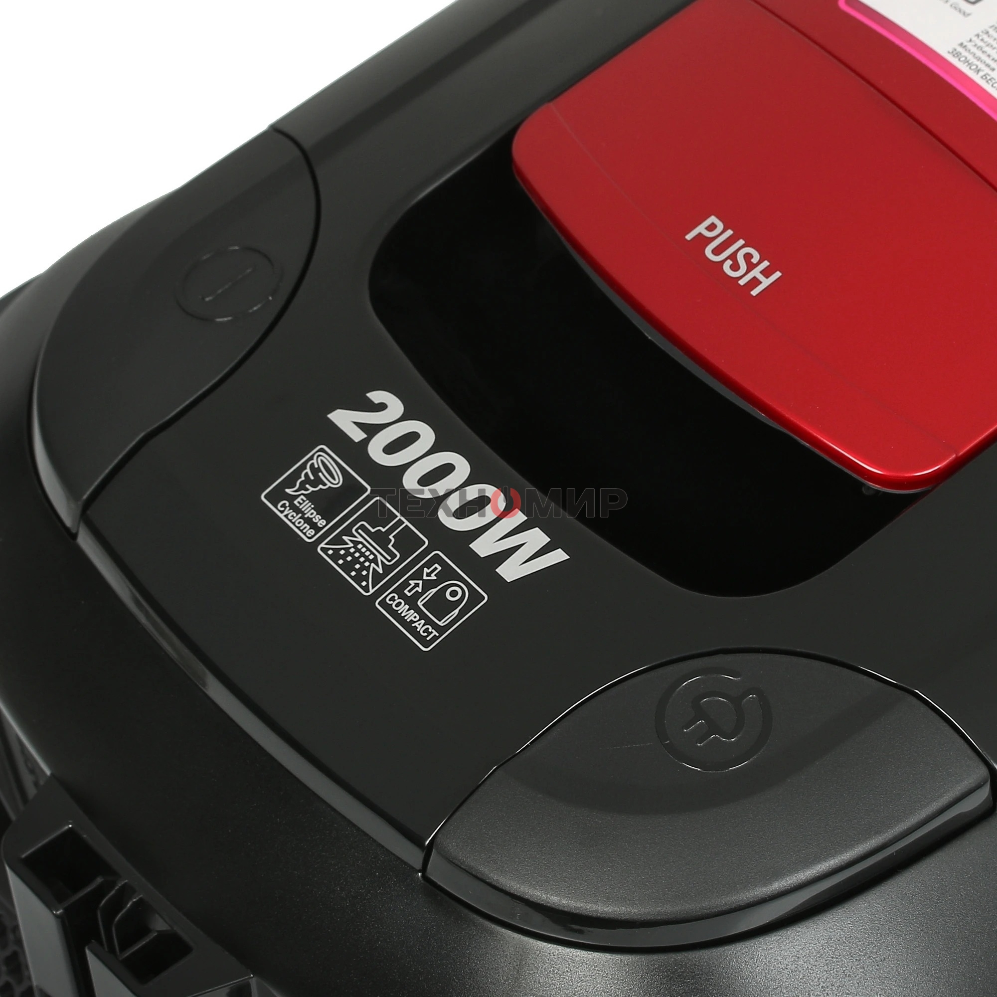 Пылесос LG VC5320NNTR красный/серый, 380/2000 Вт, уборка сухая, пылесборник контейнер 1.3 л