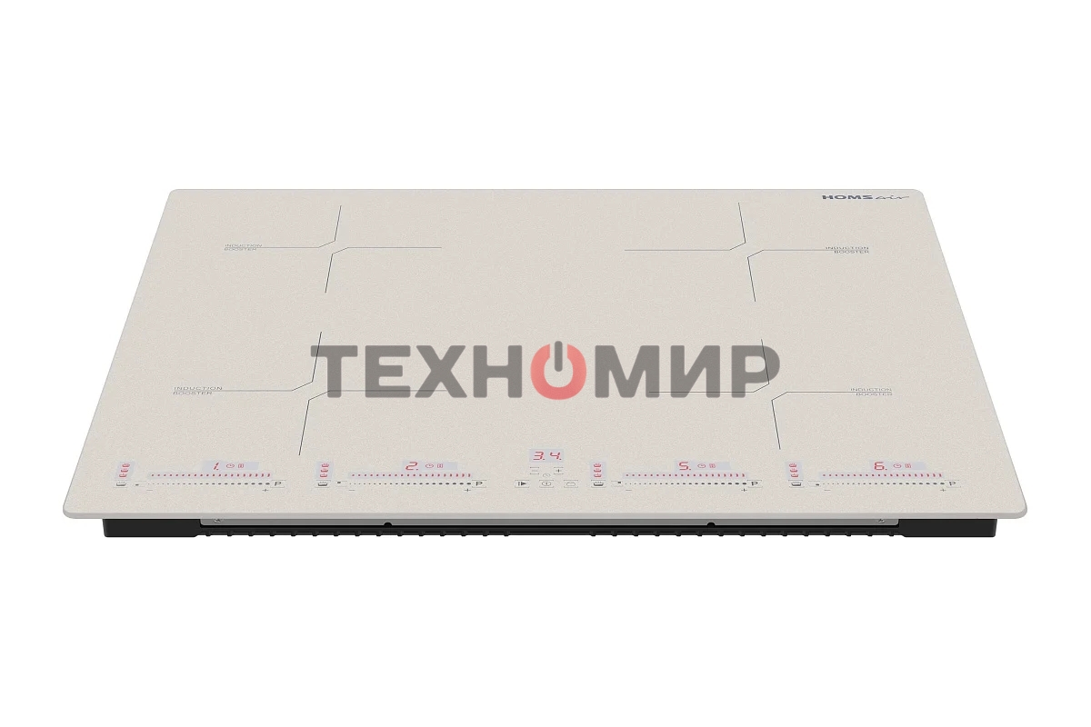 Индукционная варочная панель HOMSair HIC64SBG Inverter независимая, бежевый