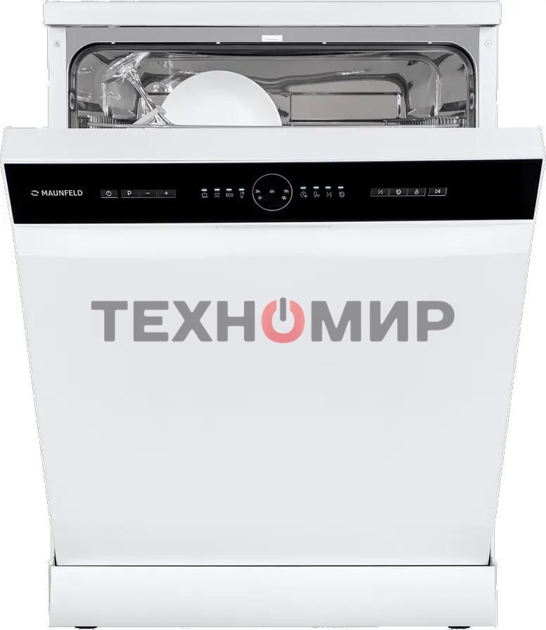 Посудомоечная машина Maunfeld MWF60121W, белый, 59.8 см, 12 компл., 47 дБ, класс A++