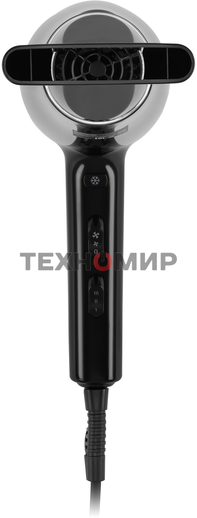 Фен Starwind SHD 7080 2000Вт черный/хром