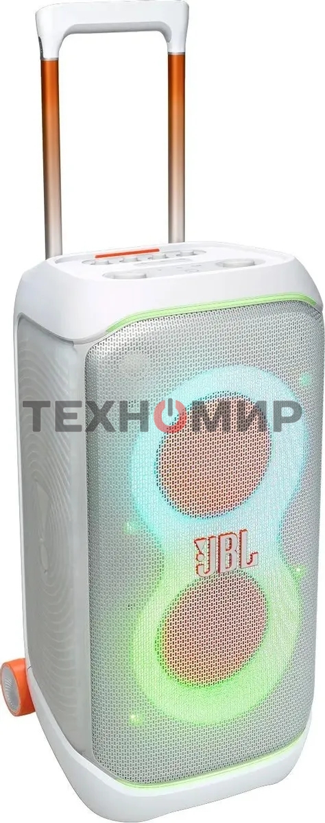 Минисистема Hi-Fi JBL Partybox Stage 320 белый 240Вт USB BT