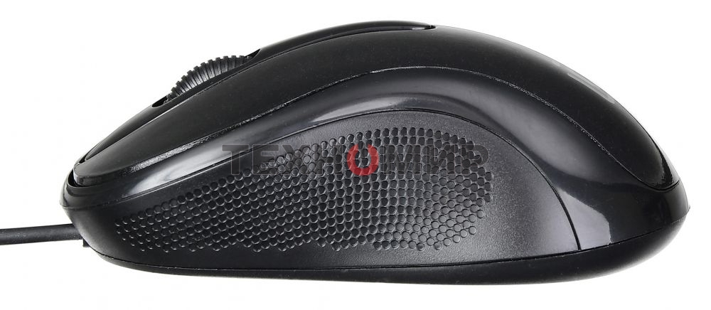 Мышь проводная Oklick 385M черный, 1000 dpi, USB, кнопки - 3
