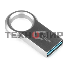 Флешка USB QUMO 64Gb Ring USB 3.0 цвет корпуса металлик(QM64GUD3-Ring)
