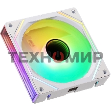 Вентилятор для корпуса Aerocool/Formula Air Bridge WH ARGB белый, 120 мм, 1500 об/мин, 27.5 дБ, 4 pin