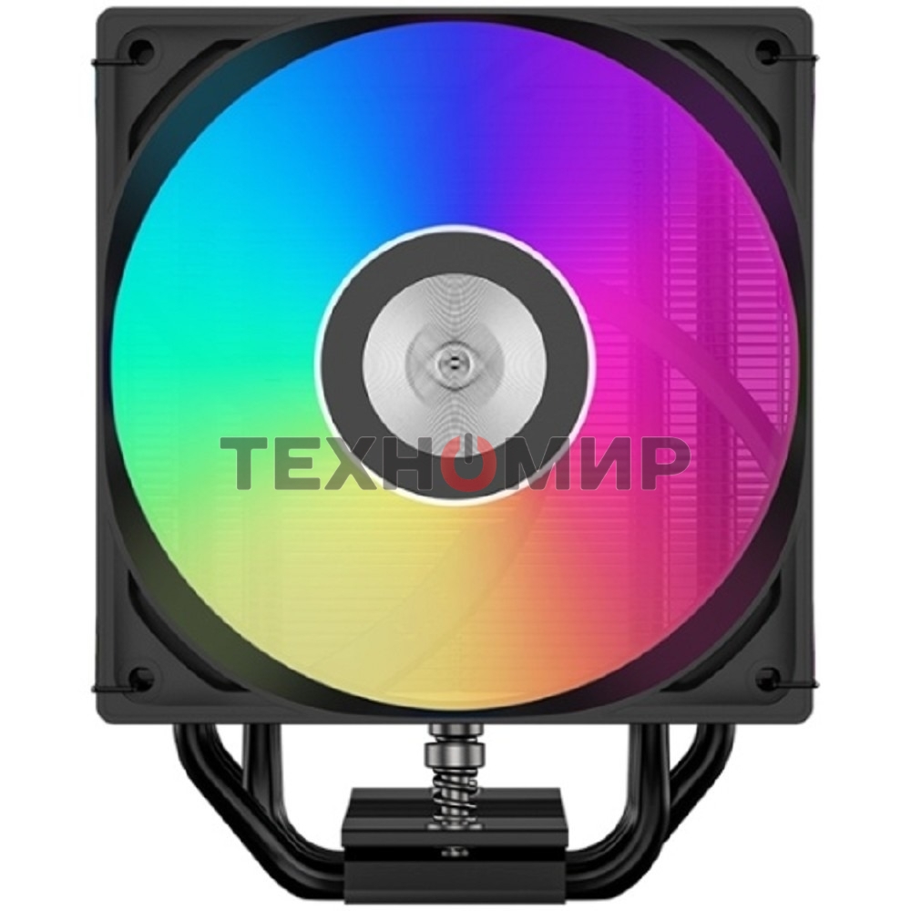 Устройство охлаждения (кулер) PcCooler RT500 Digital BK ARGb RT500-BKAWYL-GL черный 120мм алюминий+медь 2200rpm 32db 4-pin 240W