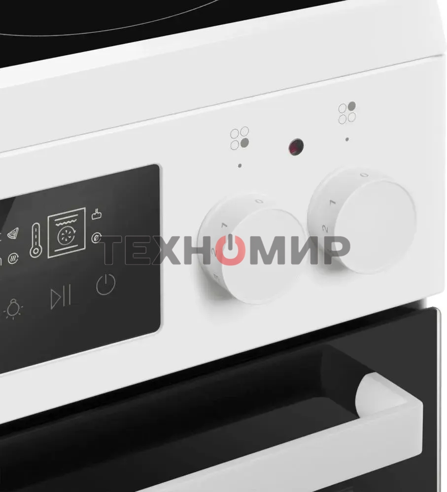 Электрическая стеклокерамическая плита Maunfeld MEC511CW09TD