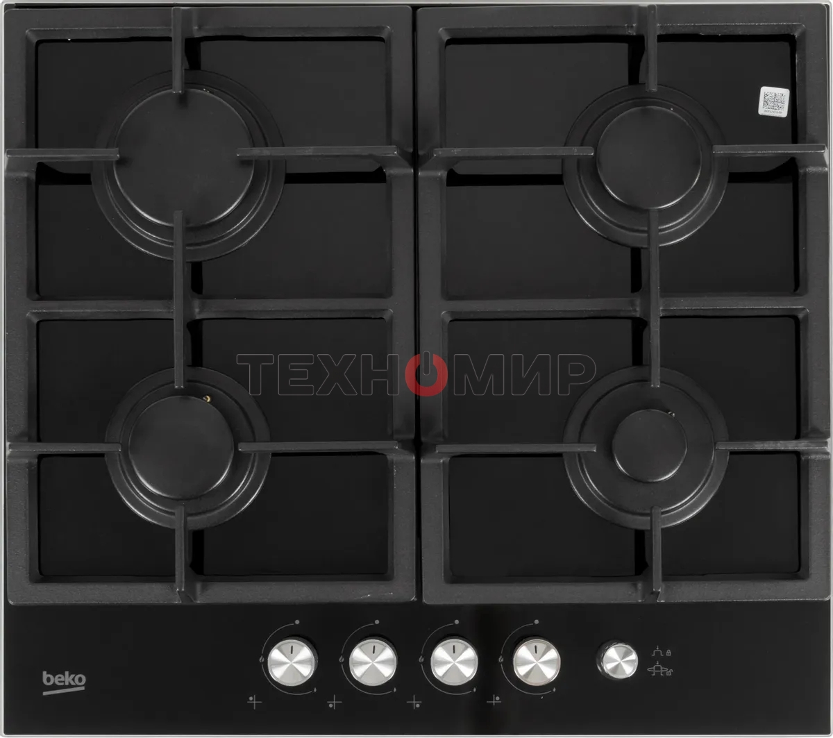 Газовая варочная панель Beko HILG64235S черный